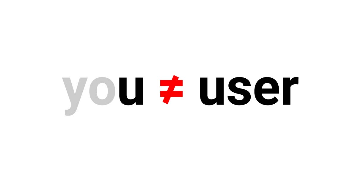 you are not user